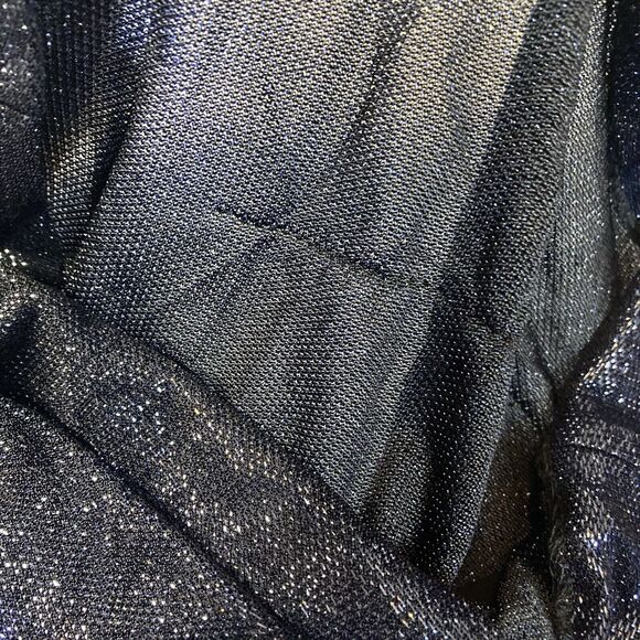 Rachel Zoe Jumpsuit Womens 8 Blue Sparkle Sleeveless‎ Wide Leg Party Sleeveless - Picture 8 of 14